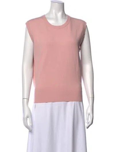 Pre-owned Dolce & Gabbana Crew Neck Sweater W/ Tags In Pink