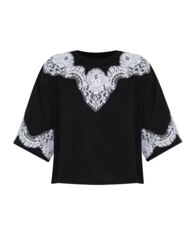 Dolce & Gabbana Crew Neck T-shirt In Black