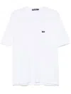 Dolce & Gabbana Crew Neck T-shirt In White With Logo