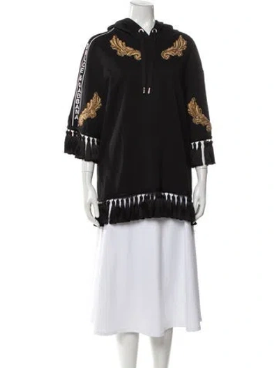 Pre-owned Dolce & Gabbana Crew Neck Three-quarter Sleeve Hoodie In Multi