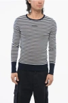 Dolce & Gabbana Lightweight Striped Wool Pullover Sweater