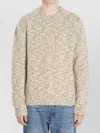 Dolce & Gabbana Crew Neck Sweater Knitwear Beige In Neutral