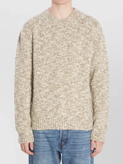 DOLCE & GABBANA CREW NECK WOOL BLEND PULLOVER