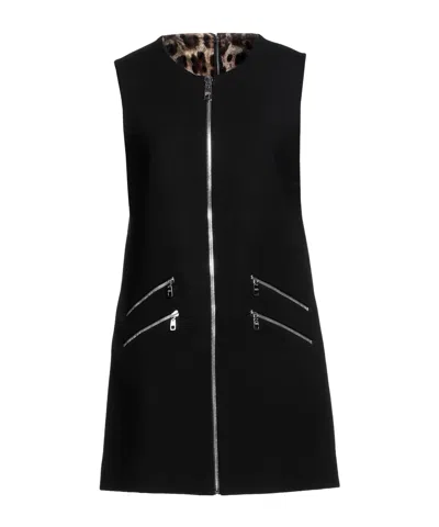 Dolce & Gabbana Crewneck Dress In Black