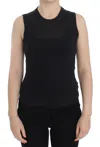 Dolce & Gabbana Crewneck Pullover Tank Top In Black