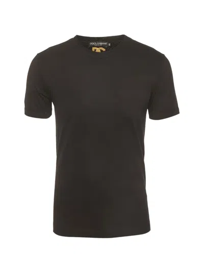 Pre-owned Dolce & Gabbana Crew-neck T-shirt In Black