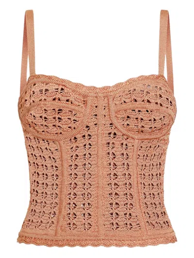 Dolce & Gabbana Crochet-knit Top