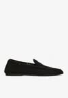Dolce & Gabbana Crochet Slippers In Black