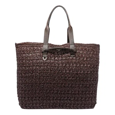 DOLCE & GABBANA CROCHET SHOPPING BAG