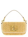 Dolce & Gabbana Crochet Shoulder Bag Shoulder Bags Beige