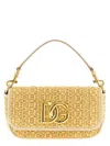 Dolce & Gabbana Crochet Shoulder Bag Shoulder Bags Beige