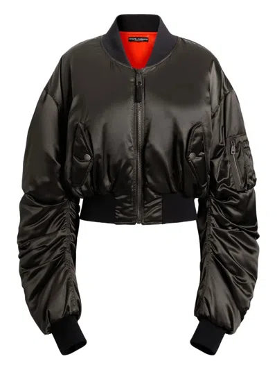 DOLCE & GABBANA CROP BOMBER