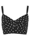 Dolce & Gabbana Crop Top In Black