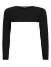 Dolce & Gabbana Viscose Kim Dolce E Gabbana Shrug In Black