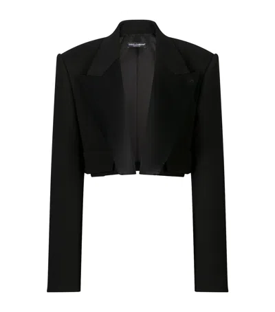 DOLCE & GABBANA CROPPED BLAZER