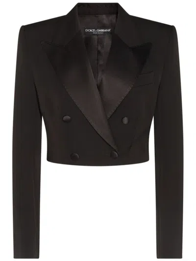 DOLCE & GABBANA CROPPED BLAZER