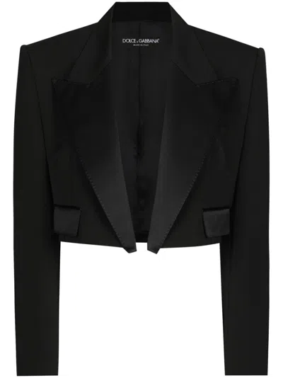DOLCE & GABBANA CROPPED BLAZER