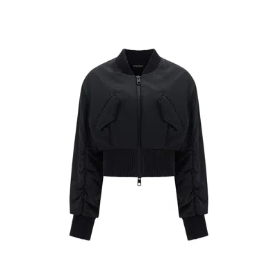 Dolce & Gabbana Cropped Bomber Jacket Women