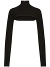 Dolce & Gabbana Viscose-blend Knit Shrug
