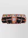 Dolce & Gabbana Carretto Off-the-shoulder Cropped Printed Cotton-poplin Top In Multi