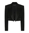 Dolce & Gabbana Wool-blend Cropped Blazer