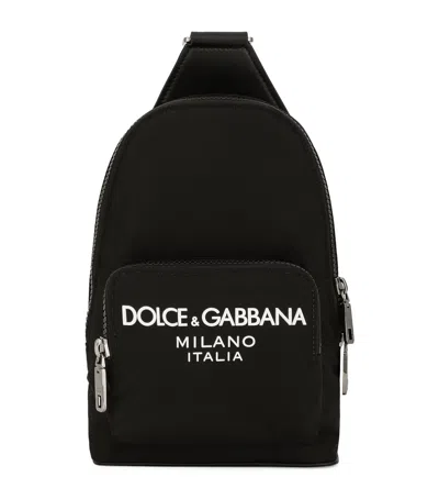 DOLCE & GABBANA CROSS-BODY BACKPACK