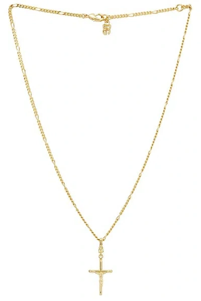 Dolce & Gabbana Cross Necklace In Gold