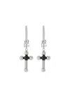 Dolce & Gabbana Creole Earrings With Pin And Cross