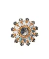 Dolce & Gabbana Crystal-embellished Brooch In Multi