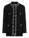 Dolce & Gabbana Crystal-embellished Jacket In Black