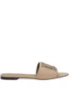 Dolce & Gabbana 'dg' Slides In Gray