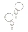 Dolce & Gabbana Crystal Loop Earrings