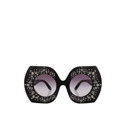 Dolce & Gabbana Crystal Sunglasses Women In Black