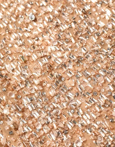 Dolce & Gabbana Crystal-embellished Mermaid Gown In Animal Print