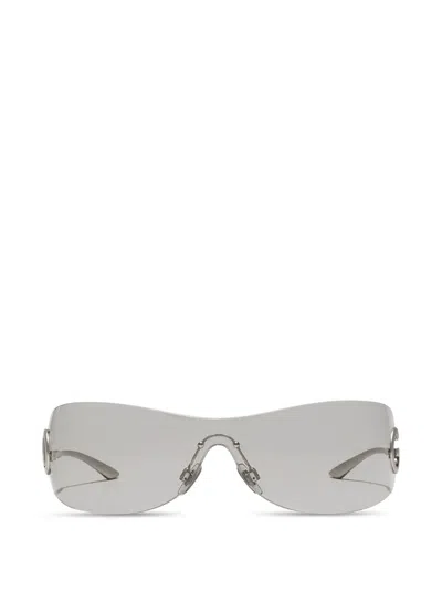 DOLCE & GABBANA CURVED-FRAME SUNGLASSES