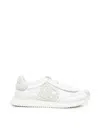 Dolce & Gabbana Cushion Sneakers In Mixed Materials In White