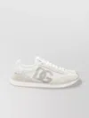 Dolce & Gabbana Cushion Sneakers Leather Imperfections In White