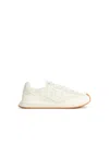 Dolce & Gabbana White Low Top Sneakers With Logo Patch On Tongue And Side In Leather Man In White