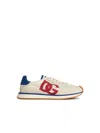 Dolce & Gabbana Cushion Low-top Sneakers Featuring Contrasting Elements In White