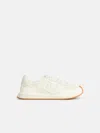 Dolce & Gabbana White Low Top Sneakers With Logo Patch On Tongue And Side In Leather Man In White