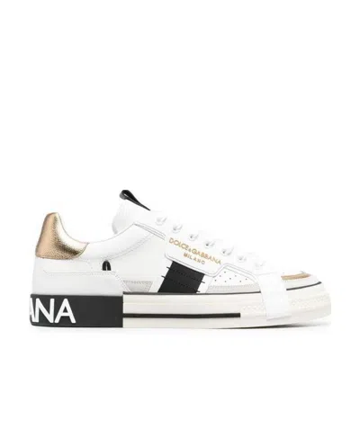 DOLCE & GABBANA DOLCE  GABBANA 2.ZERO LACE-UP SNEAKERS