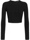Dolce & Gabbana Cut-out Detail T-shirt In ブラック