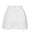 Dolce & Gabbana Shorts With Cut-out Detailing In White
