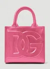 Dolce & Gabbana Daily Mini Shopping Bag In Pink