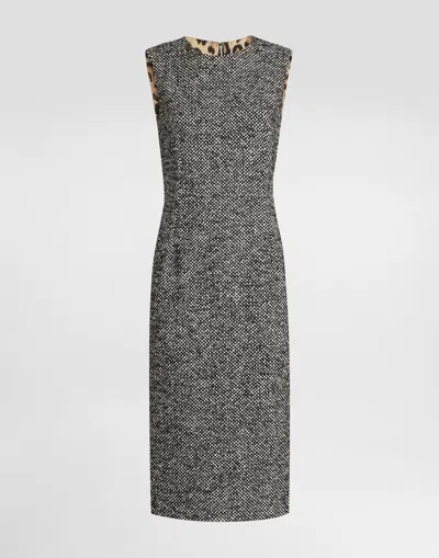 DOLCE & GABBANA DAMIER DRESS