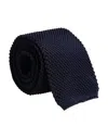 Dolce & Gabbana Dark Blue Silk Adjustable Neckmen's Men's Tie In Blue