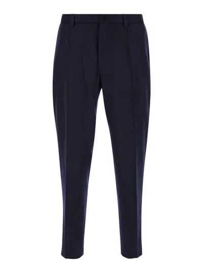 Dolce & Gabbana Dark Blue Tailored Pant