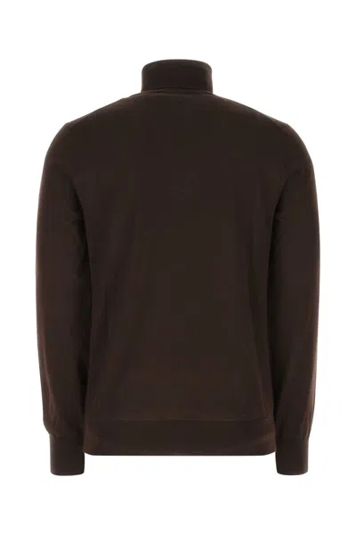 Dolce & Gabbana Dark Brown Cashmere Blend Sweater