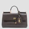 Dolce & Gabbana My Sicily Medium Tote Bag With Handle In Brown