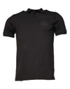 Dolce & Gabbana Dark Gray Collared Short Sleeves Polo T-shirt In Dark Gray